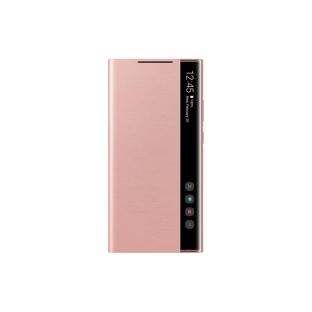 Capa protetora Galaxy Note20 Ultra Smart Clear View - lojasamsungparavoce